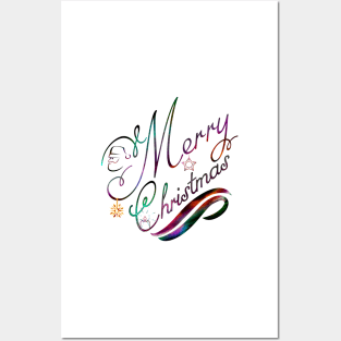 Merry Christmas Posters and Art